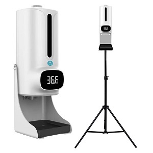 Nhiệt kế tích hợp khử khuẩn K9 Pro Plus (máy +chân đế)
