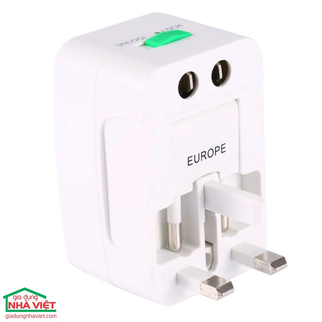 Ổ CẮM – PHÍCH CẮM CHUYỂN ĐỔI DU LỊCH QUỐC TẾ – UNIVERSAL TRAVEL AC ADAPTER