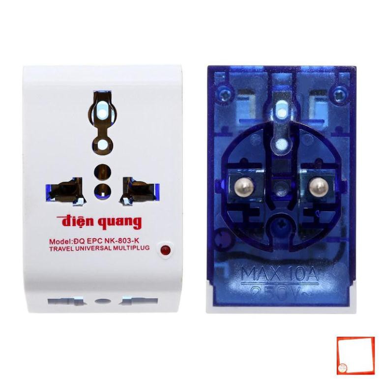 Phích cắm chuyển Điện Quang ĐQ EPC NK-803-K