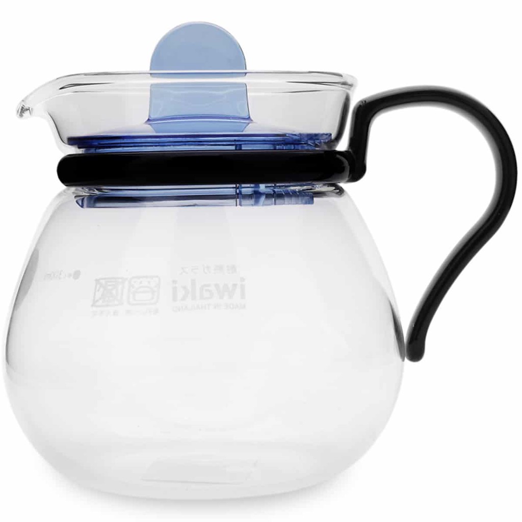 Bình Thủy Tinh Pha Trà Iwaki KT842-BL Dung Tích 400 ML