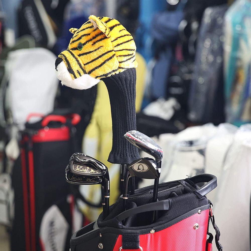 IVORY Vỏ Bọc Đầu Gậy Đánh Golf FW Kiểu Hoạt Hình Nhồi Bông Dễ Thương