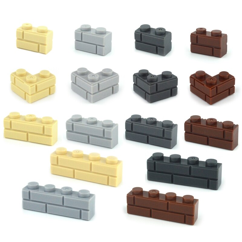 Đồ chơi lắp ráp 1x2 1x3 1x4 tự làm cho trẻ em