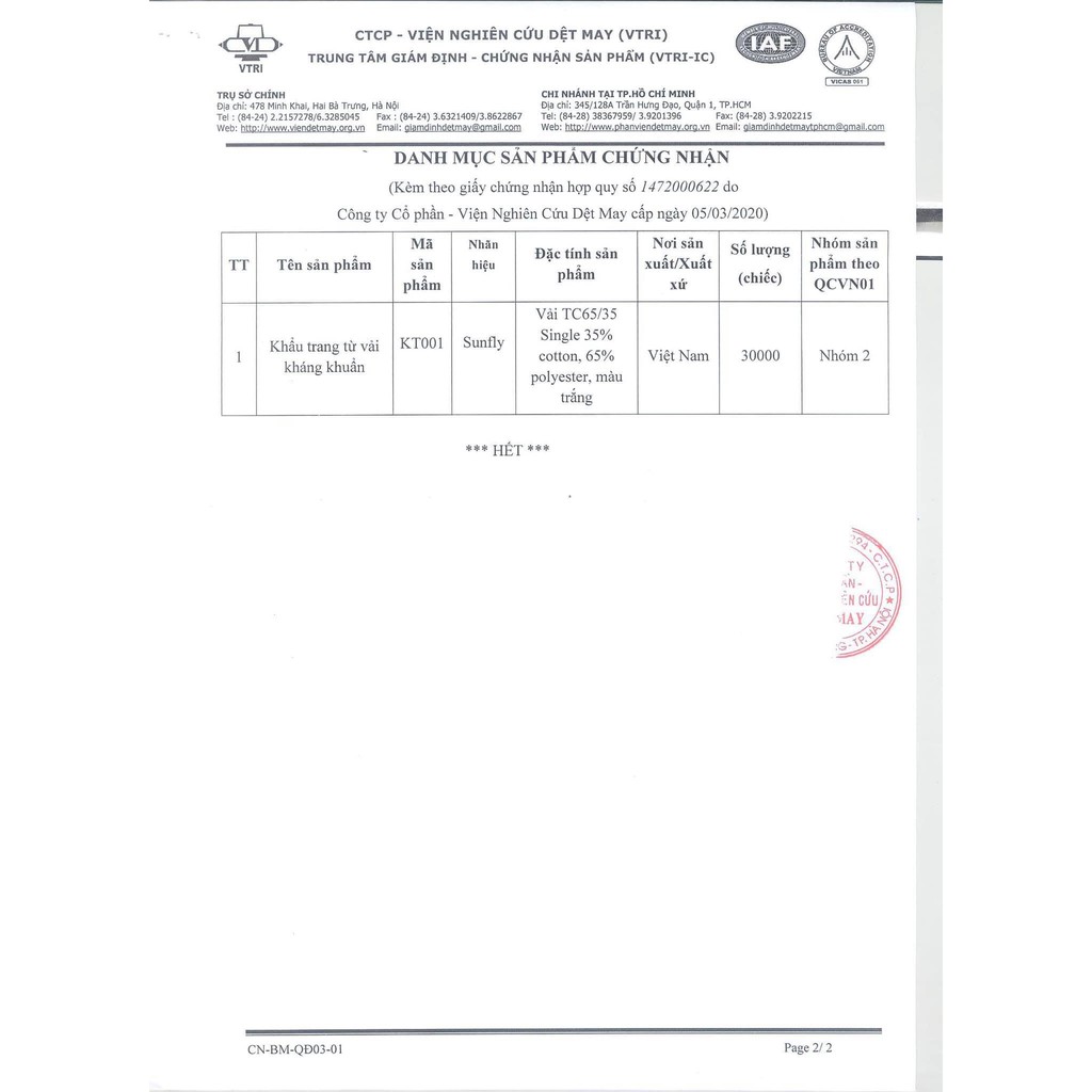 Khẩu trang vải SUNFLY công nghệkháng khuẩn nano ion bạc (1 chiếc) | BigBuy360 - bigbuy360.vn