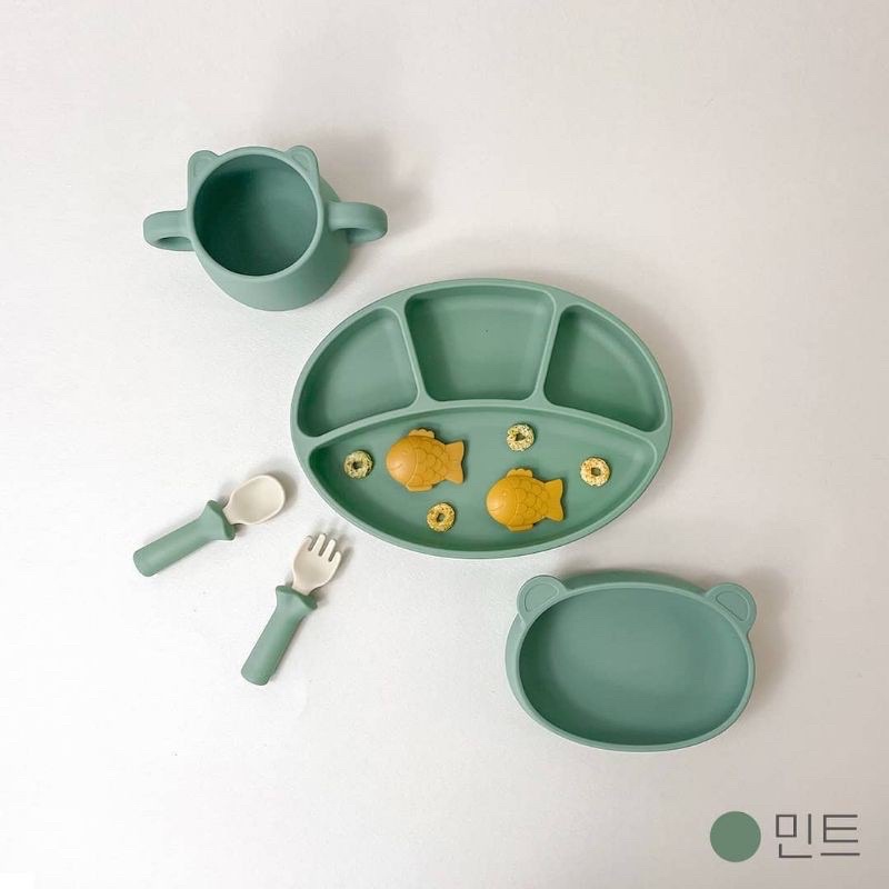 SET ĂN DẶM BLUEMAMA KOREA