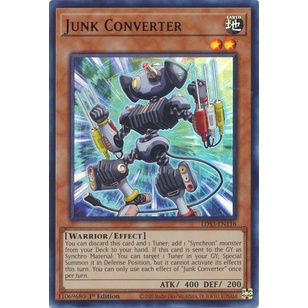 Thẻ bài Yugioh - TCG - Junk Converter (Blue) / LDS3-EN118_B'