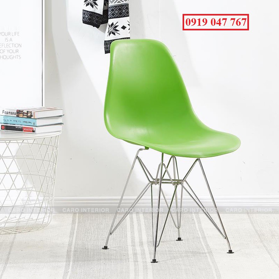 GHẾ NHỰA EAMES CHÂN SẮT 1028A | BigBuy360 - bigbuy360.vn