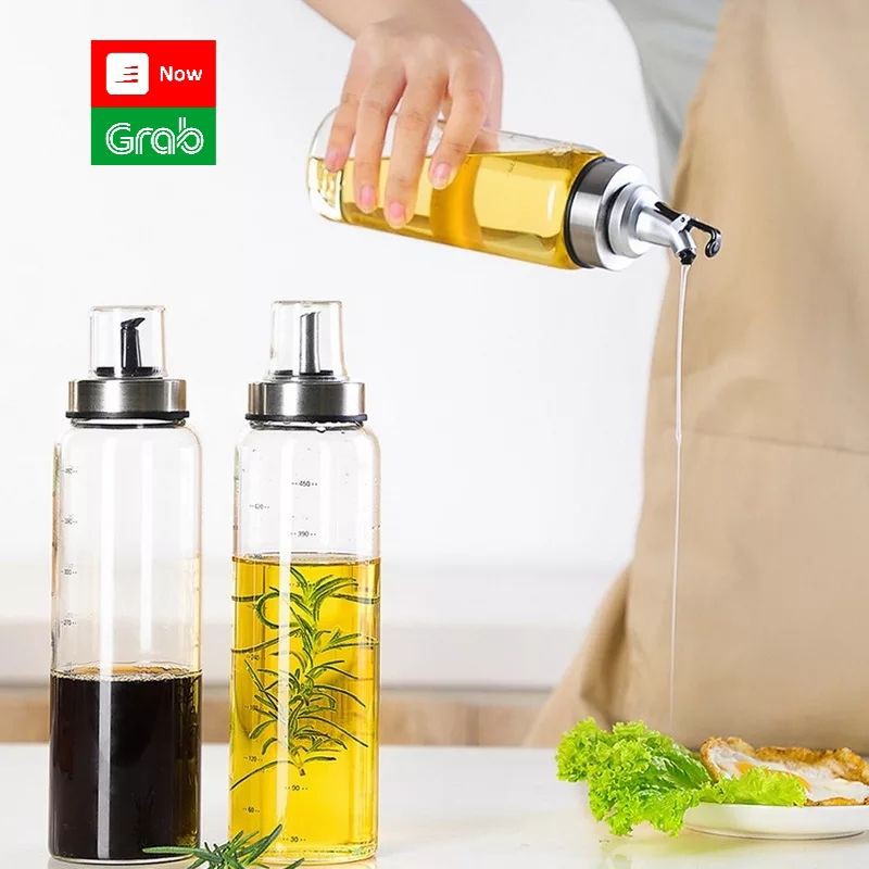 Chai Thủy Tinh Đựng Dầu Ăn, Nước Mắm, Tương,Dấm, Lọ Chiết Rót Gia Vị Vòi Bấm Tay 160ml - 200ml - 300ml - 500ml Trong Bếp | BigBuy360 - bigbuy360.vn