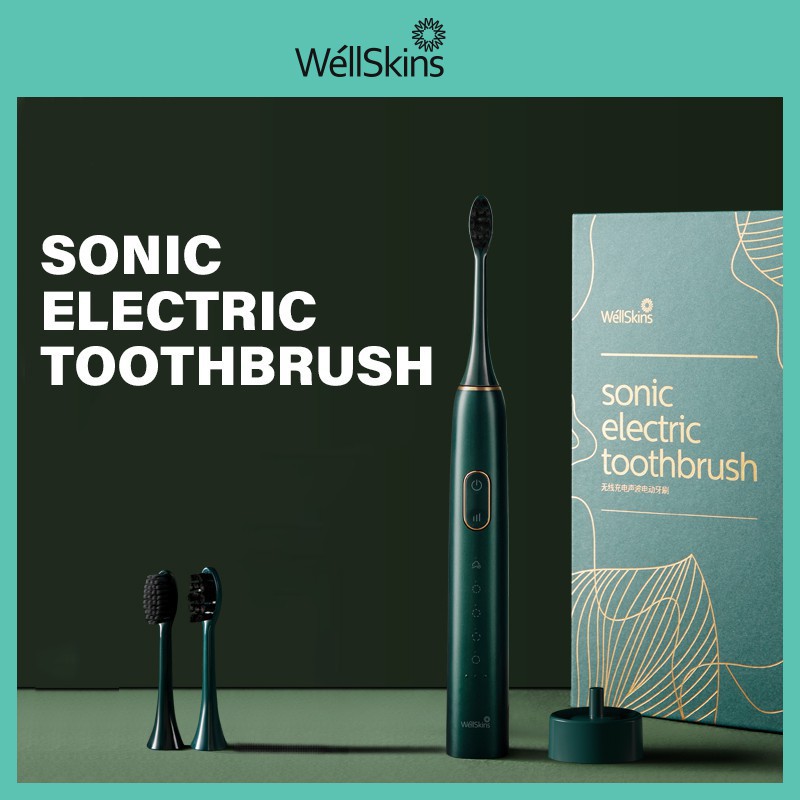 Bàn chải điện Xiaomi Wéllskin WX-YS800 công nghệ sonic cao cấp chính hãng
