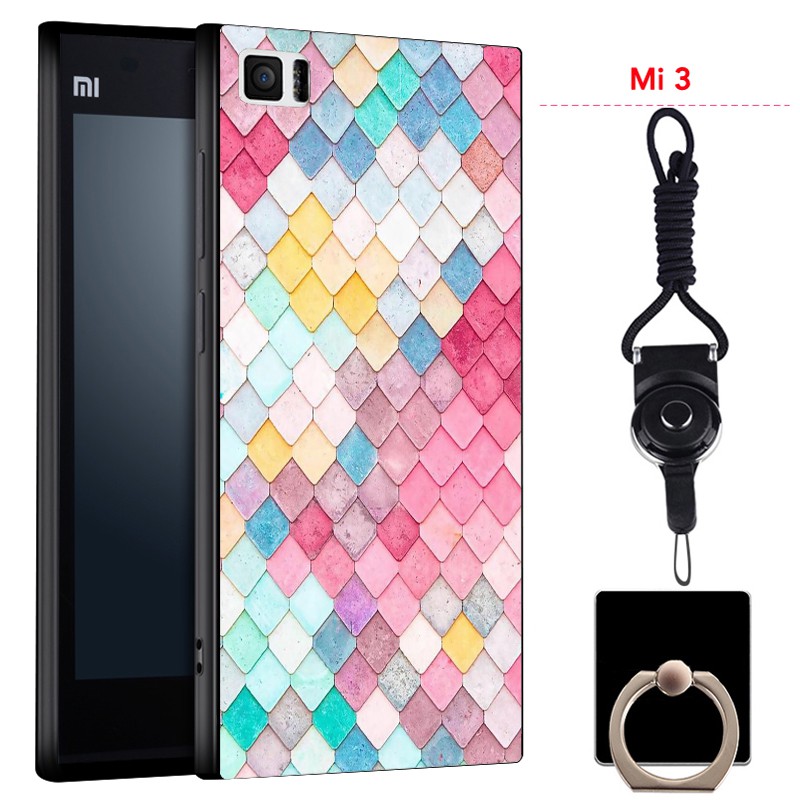 For Xiaomi Mi 3 Silica Gel Soft Phone Case