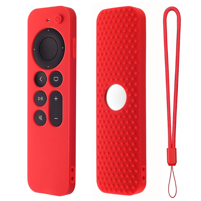 Vỏ silicon bảo vệ chống sốc chống trượt cho điều khiển từ xa Apple TV 4K