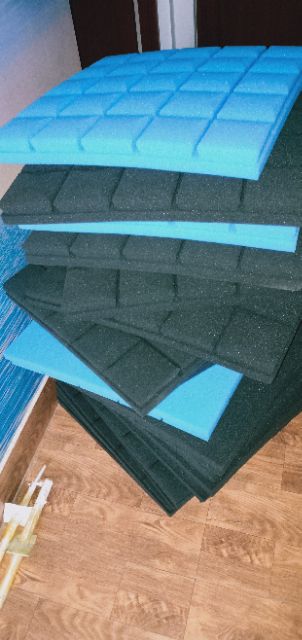 10 Tấm mút tiêu âm - Cách âm .Hình Nấm. Kích thước 1 Tấm 50 x 50cm dày 5cm( Đc chọn màu )