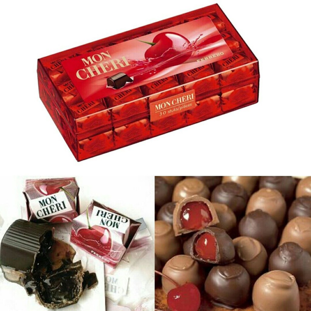 Socola nhân rượu Moncheri