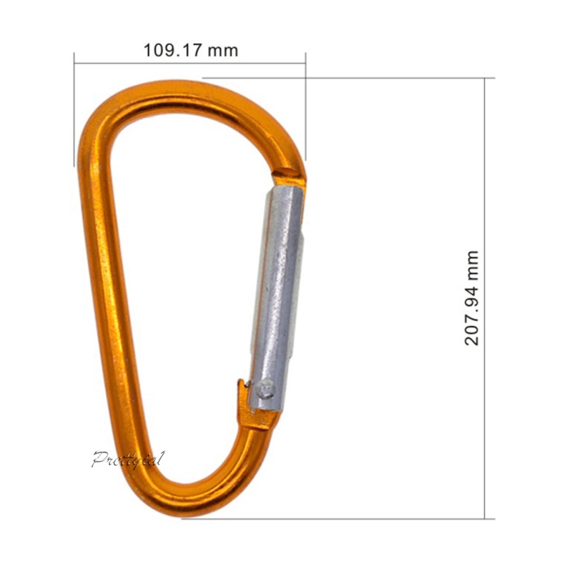 1 / 50 Móc Khóa Carabiner Bằng Nhôm Dùng Để Leo Núi