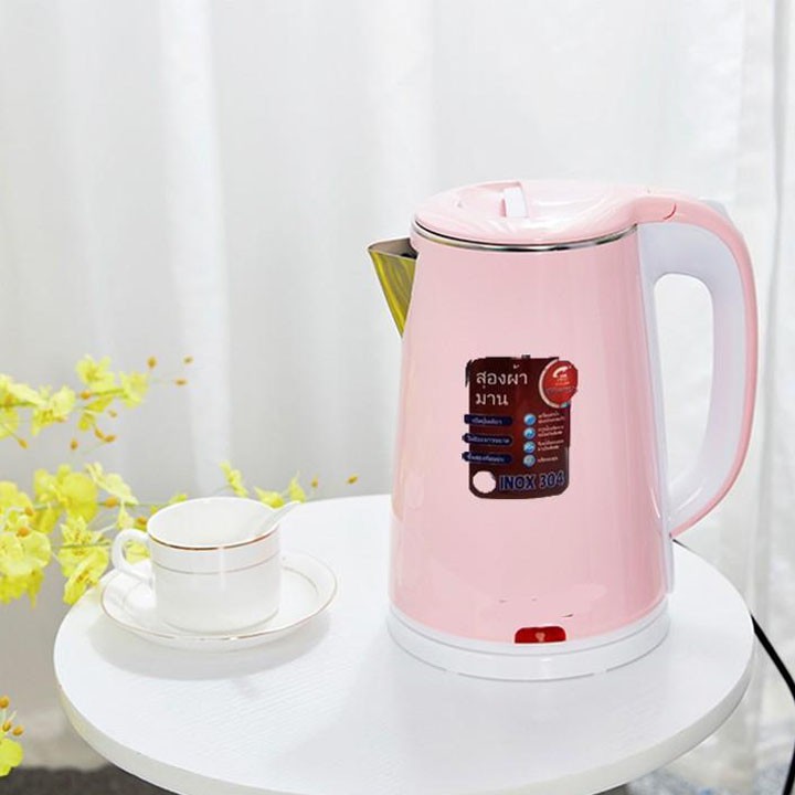 [Hàng Loại 1] Ấm siêu tốc JipLai Thái Lan 2.5L cao cấp,ấm siêu tốc thông minh tiết kiệm điện- Bảo Hành 12 tháng