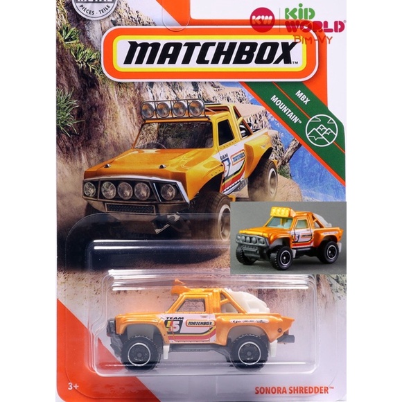 Xe mô hình Matchbox Sonora Shredder GKK94.