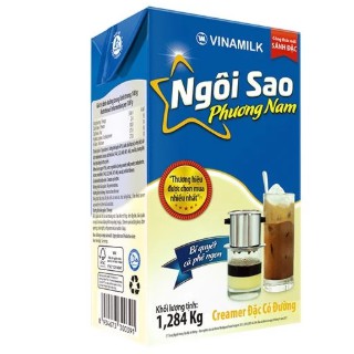 DATE 10/2021 CREAMER ĐẶC NGÔI SAO PHƯƠNG NAM XANH BIỂN - HỘP GIẤY 1284G