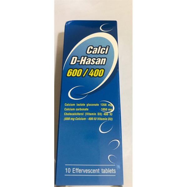 Viên sủi canxi calcium calci Calci D - Hasan 600/400 | BigBuy360 - bigbuy360.vn
