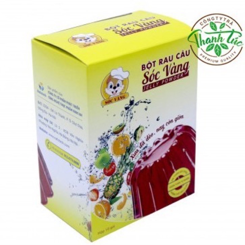 Bột rau câu Sóc Vàng ( 1 gói )