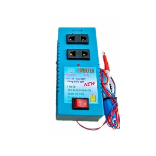 Bộ đảo điện Inverter 12V Lên 220V công suất 60W