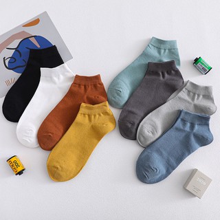 [SET 8 ĐÔI] Vớ Nam Nữ CỔ NGẮN Cao Cấp -FIVE-NGAN-MAU-CB8