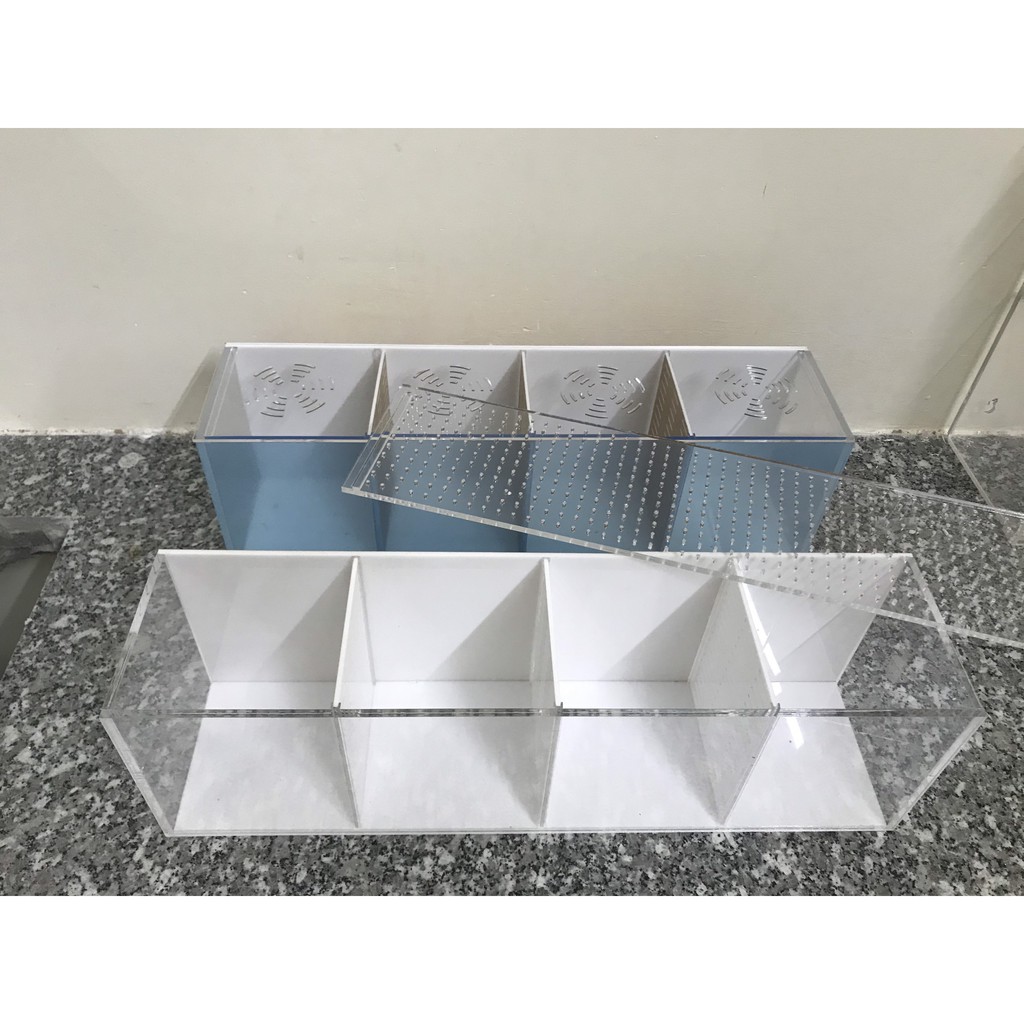 Bể cá/ hồ show cá 4 ngăn ( giá tại xưởng)