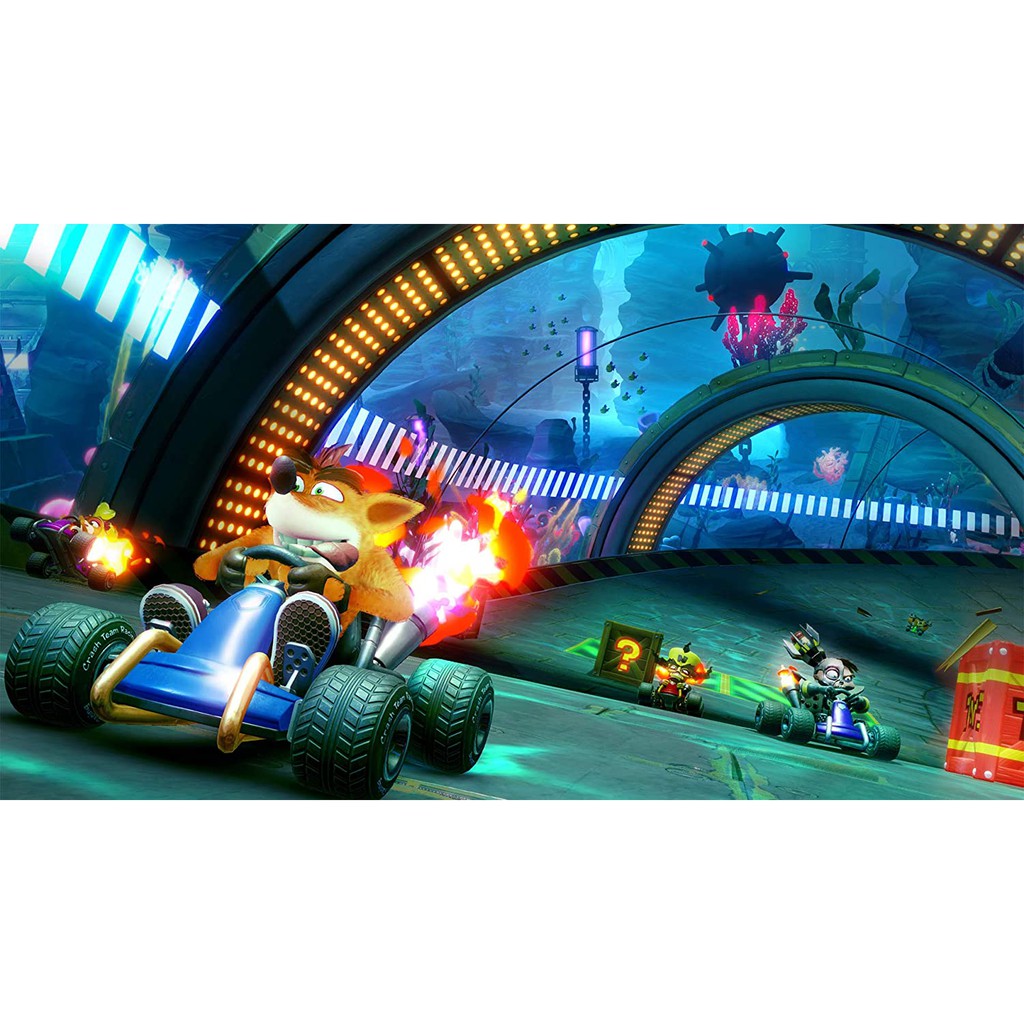 Đĩa Game PS4 Crash Team Racing Nitro-Fueled Hệ Asia