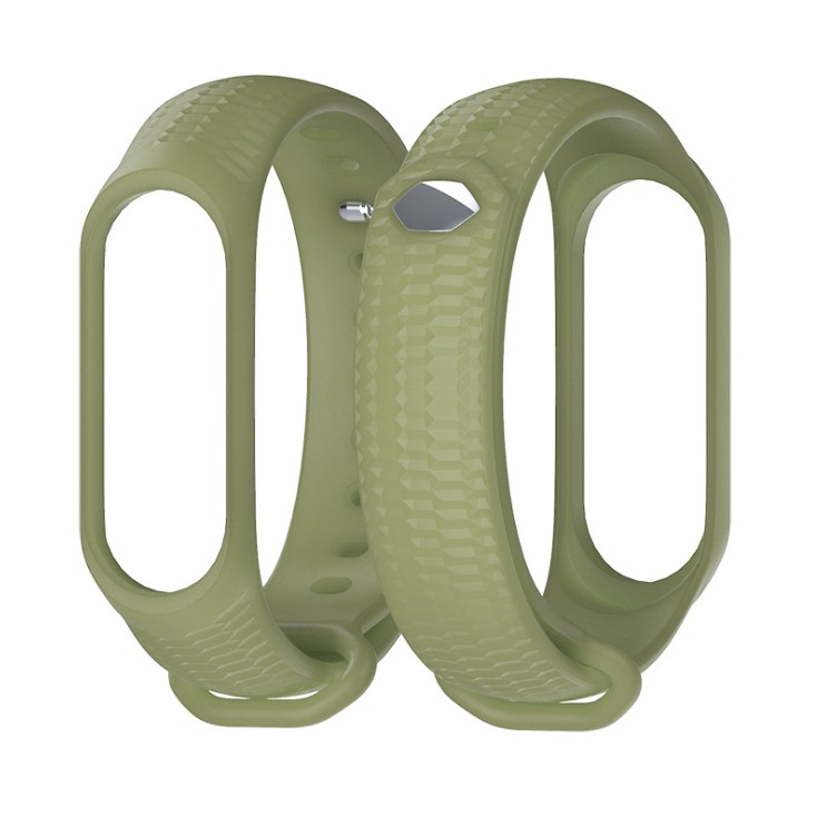 Dây đeo thay thế cho Xiaomi Miband 3 -4-5 MB11 dây sần