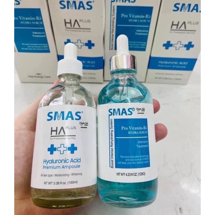 Serum Cấp Nước Phục Hồi Làm Sáng Da Smas HA 100ML