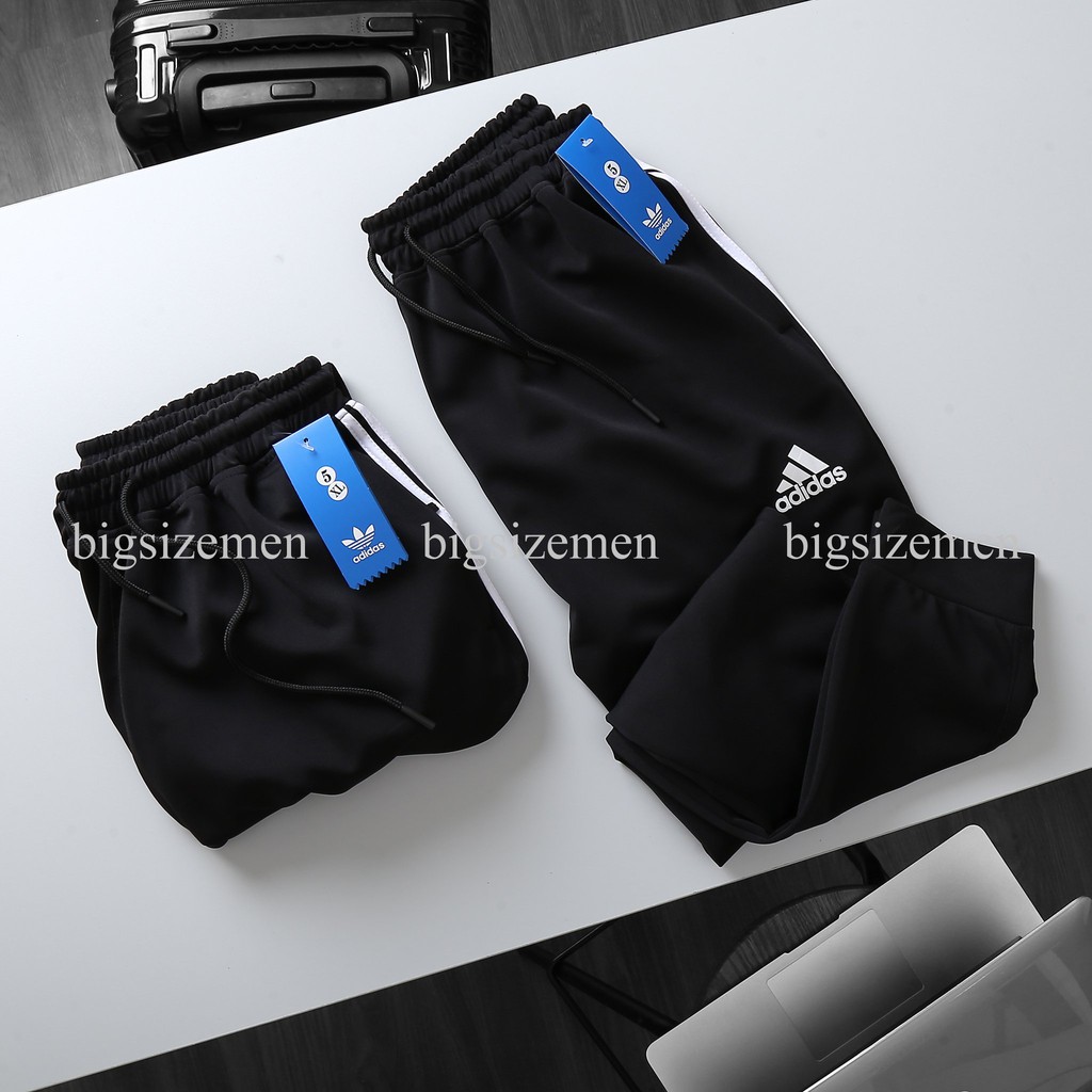 [bigsize < 135kg ] Quần jogger nam big size thun dài ống túm