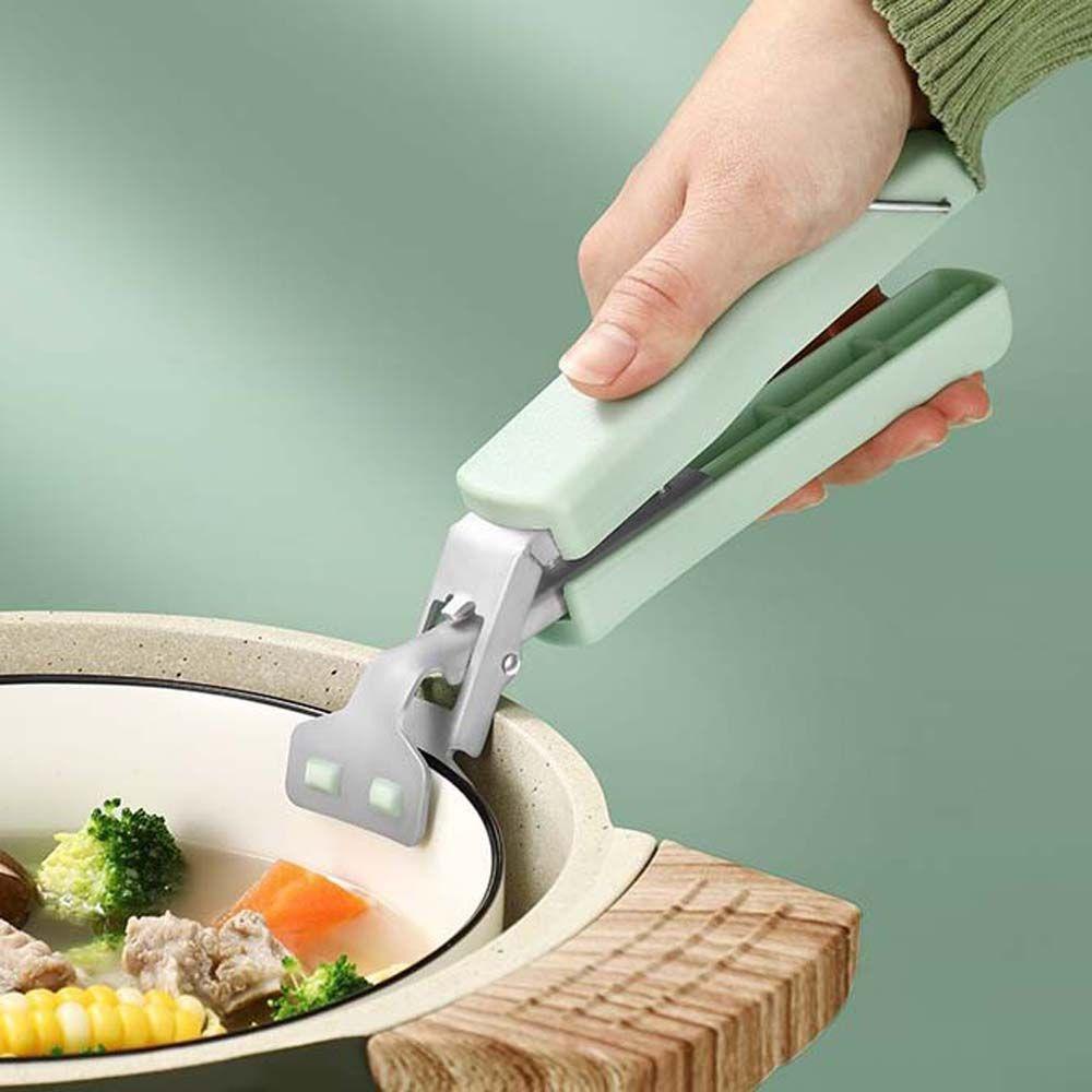 Kìm Kẹp Gắp Chén Dĩa Chống Nóng Bằng Thép Không Gỉ