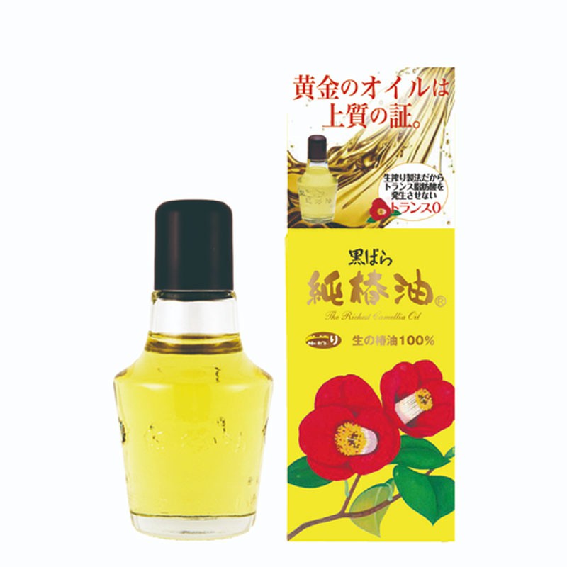 (Mẫu mới) Tinh dầu hoa trà Kurobara Tsubaki Camellia Oil dưỡng da và tóc 47ml