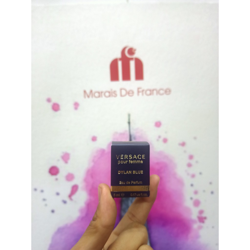 Nước hoa nữ mini du lịch Versace pour femme dylan blue 5ml nội địa pháp nhập khẩu chính hãng