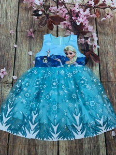 Combo váy elsa size 3-8 và váy ren