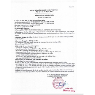 Sample EAA Rule 1 Whey Protein Concentrate Isolate - Hồi phục cơ bắp