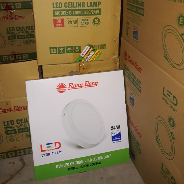 Đèn ốp trần D LN09L 300/24w RĐ