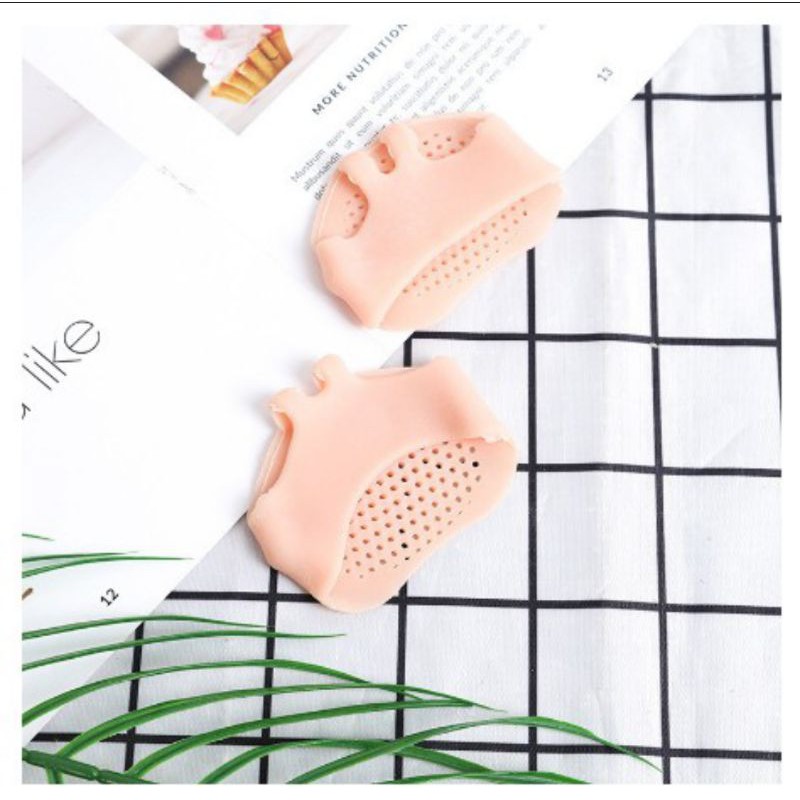 [1 đôi] Miếng Lót giày silicon ❤️freeship❤️Miếng Lót giày chống sốc siêu êm Bảo Vệ Bàn chân trước siêu co giãn