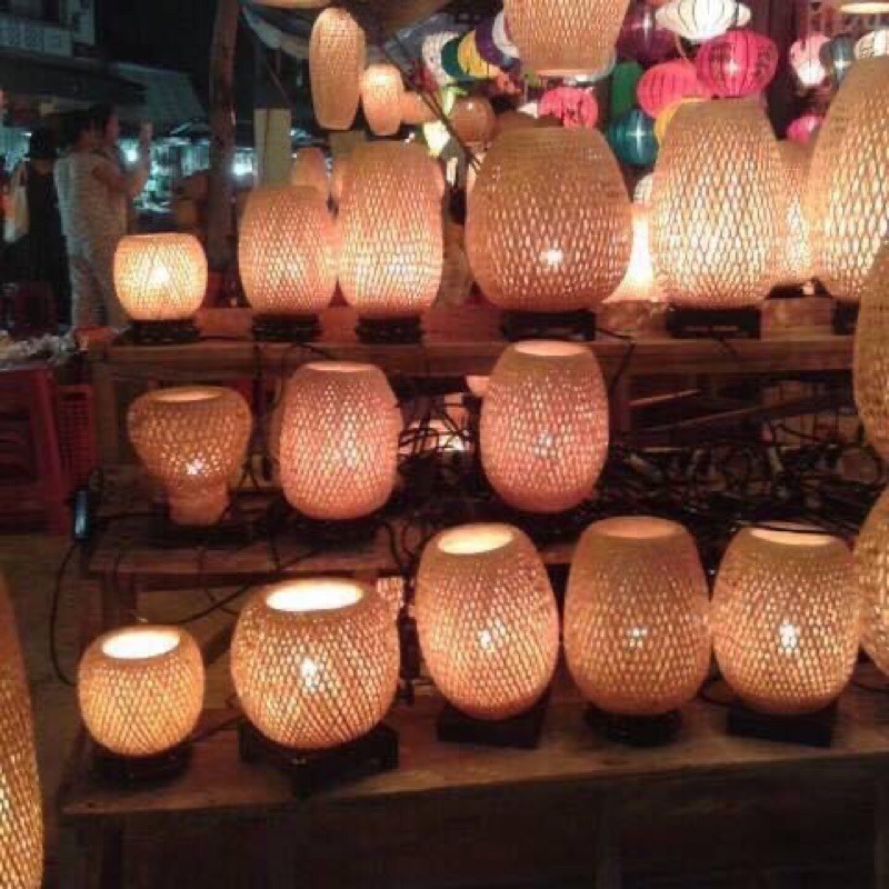 Đèn mây tre hội an