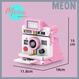 Mininlock xếp hình máy chụp hình camera miniblock