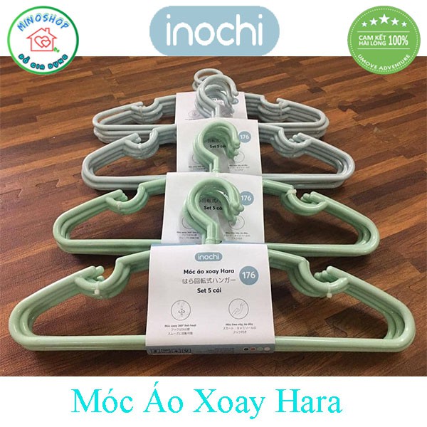 Móc Cheo Quần Áo Xoay Cao Cấp, Móc Áo Xoay Hara 176