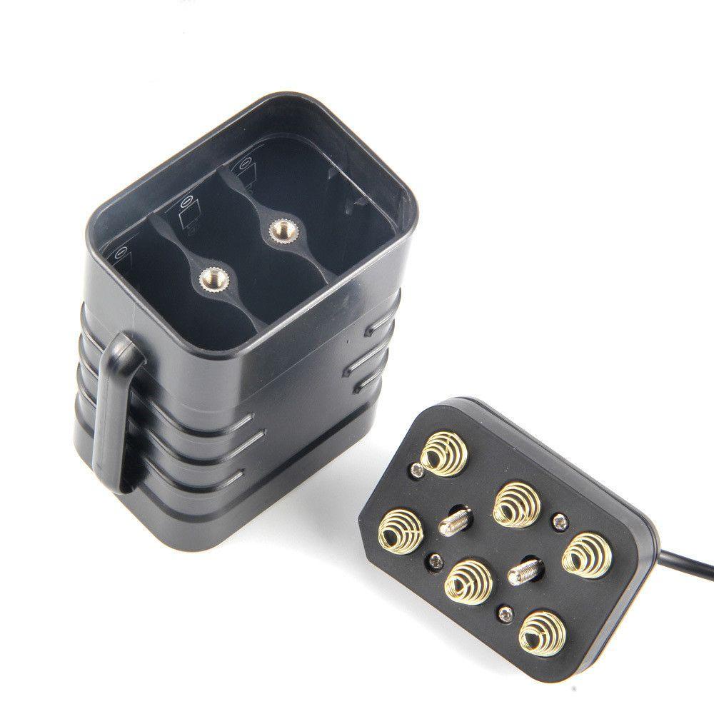 Pin Sạc Dự Phòng 6x18650 8.4V DC Cổng USB Có Thể Tháo Rời Cho Điện Thoại