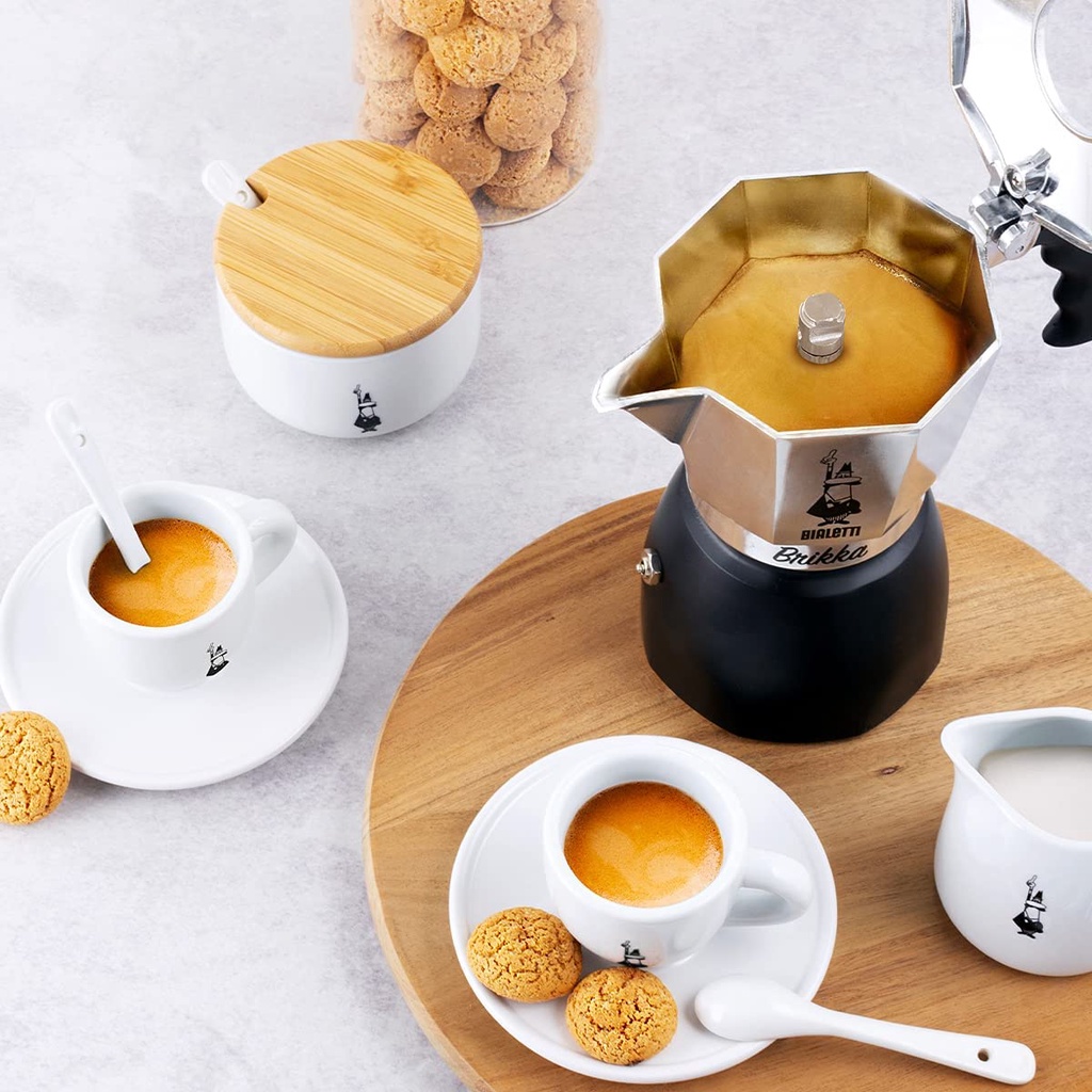 Ấm pha cà phê Bialetti New Brikka Espresso Coffee 2 Cups, 4 Cups - Chính hãng Bialetti