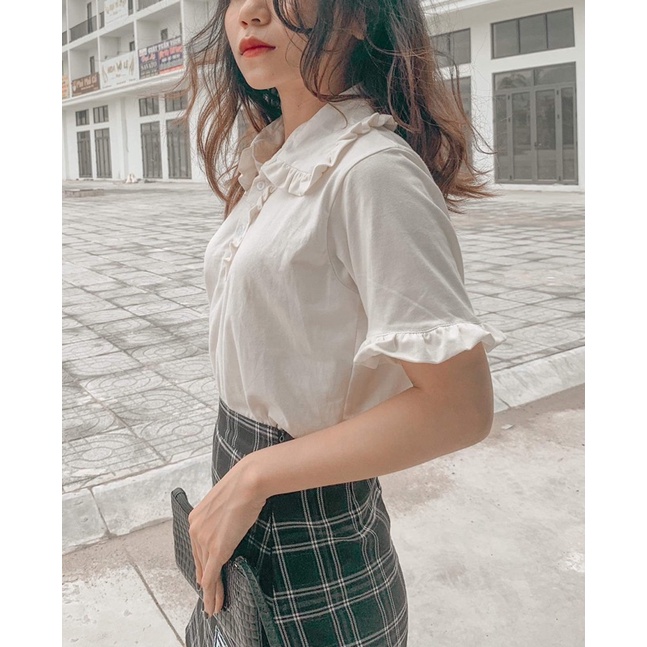 [ẢNH THẬT] Áo polo cổ bèo nhúm
