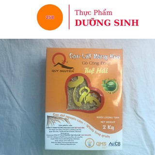 Gạo lứt trắng Nàng Hoa "Tuệ Hải" 2kg