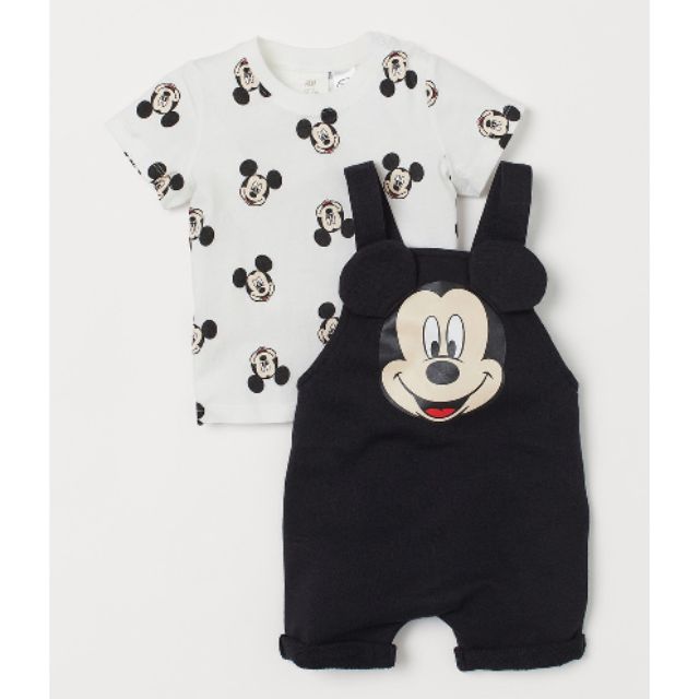 Set bé trai Mickey H&M xuất dư