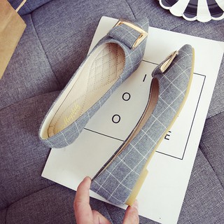 giày búp bê nữ mũi nhọn size lớn
