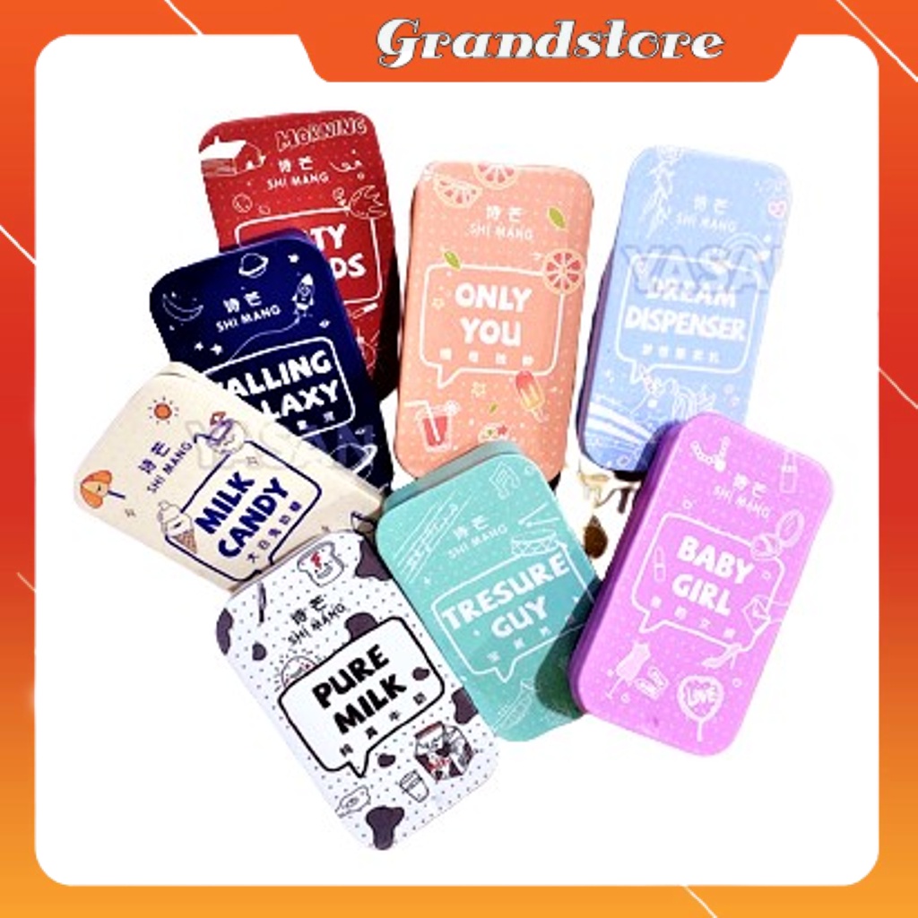 Nước hoa nam nữ mini bỏ túi Shimang dạng sáp khô mùi tự nhiên lưu hương lâu trôi, dầu thơm sáp trái cây unisex dạng thỏi