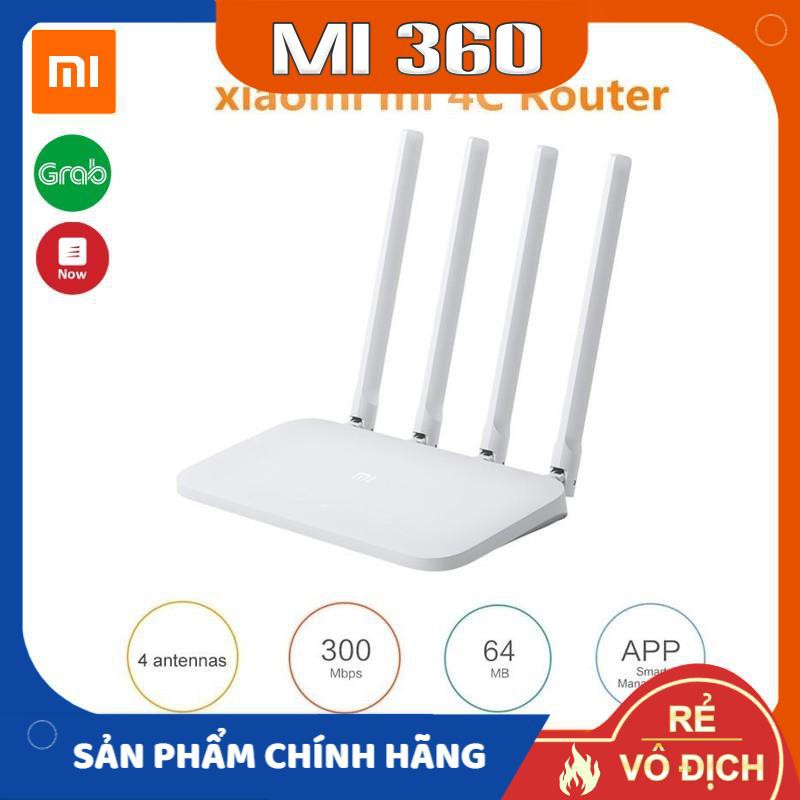 Bộ Phát Wifi Xiaomi Router 4C✅ Kết Nối 64 Thiết Bị, Tốc Độ 300Mb✅ Hàng Chính Hãng