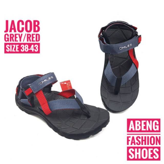 Giày Sandal Omiles Jacob Size 38-43 Phối Dây Chéo Lưng Sành Điệu