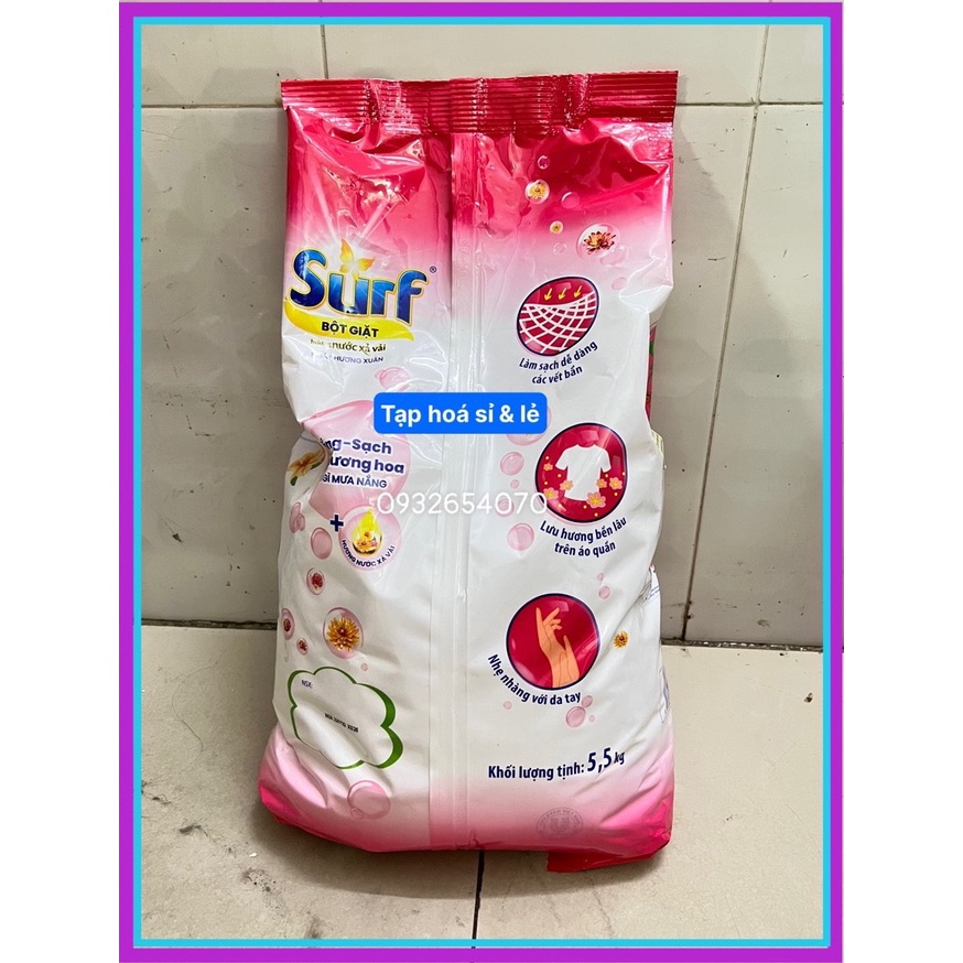 Bột giặt Surf Ngát Hương Xuân 5,5kg