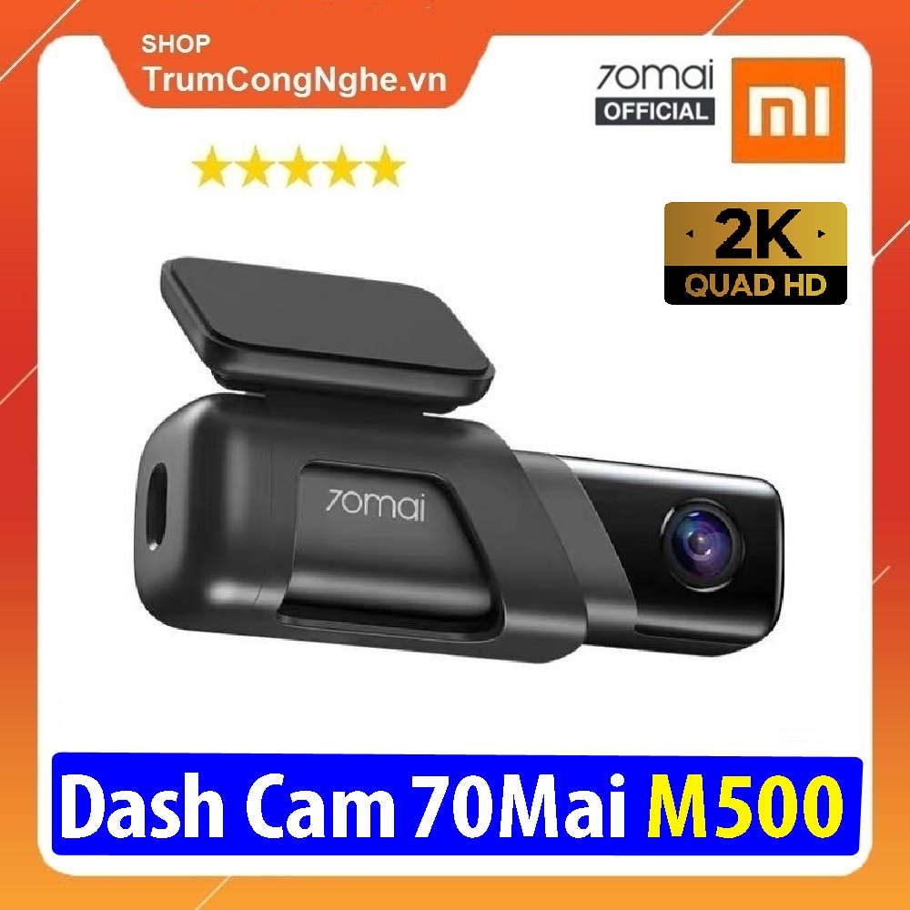 [Mã 154LIFESALE giảm 10% đơn 99K] Camera Hành Trình Xiaomi 70Mai M500 Dash Camera , Tích hợp GPS - Phiên Bản Quốc tế | BigBuy360 - bigbuy360.vn